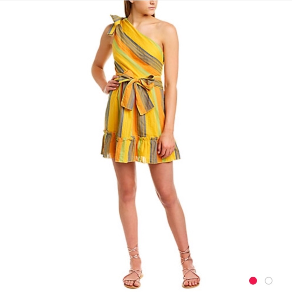 Talulah One-Shoulder A-Line Dress XS